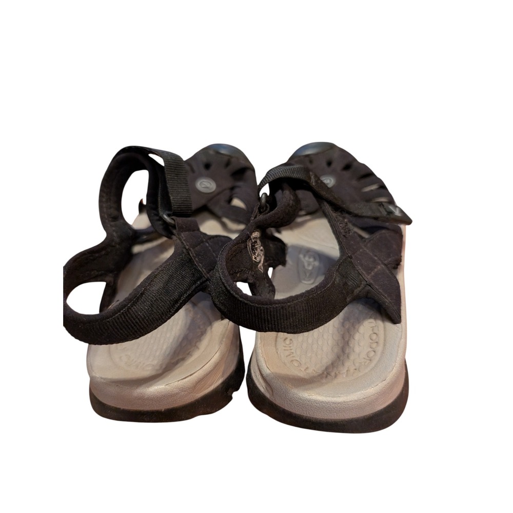 Keen Rose Sandals Womens 8.5 Black Hiking Water Shoes 1008783 - Picture 7 of 8